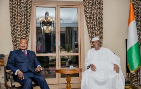 Le Président de la République, Alassane OUATTARA, s’est entretenu, à Addis-Abeba, avec son homologue congolais, Denis Sassou-Nguesso.