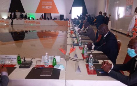 Le RHDP tient aujourd’hui un Conseil politique en Côte-d’Ivoire.