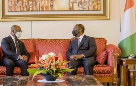 Le Chef de l’Etat a eu un entretien avec le Président de la BOAD.