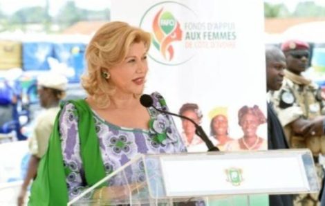 JIF: La Première dame, Dominique Ouattara, va communier avec les femmes aujourd’hui.