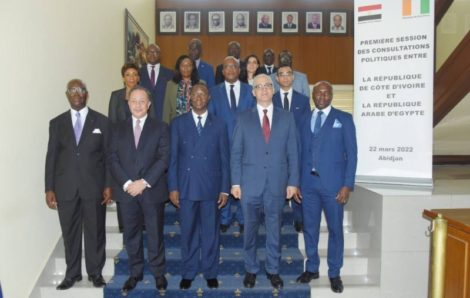 Coopération bilatérale : La Côte d’Ivoire et l’Égypte veulent impulser leurs relations.