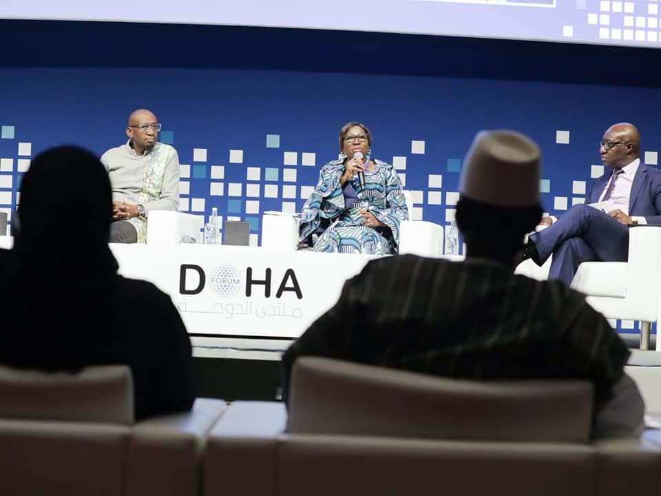 Forum économique de Doha: Kandia Camara « vend » les potentialités d&rsquo;investissement en Côte-d&rsquo;Ivoire.