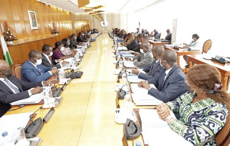 Communiqué du Conseil des Ministres du Mercredi 30 mars 2022.