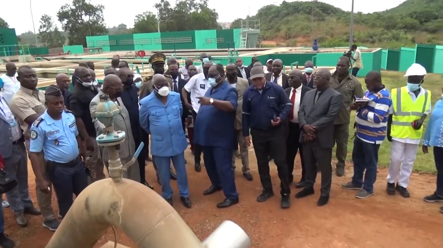 CAN 2023 le ministre Laurent Tchagba visite les installations hydrauliques de San-Pedro_2022_6