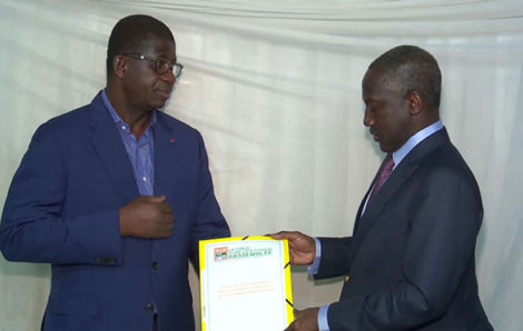 22 secrétaires nationaux du RHDP reçoivent leurs feuilles de route.