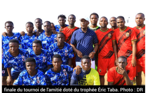 Tournoi de l’amitié-Abidjan Colombie : Éric Taba (parrain) équipe le centre de santé et soulage 210 familles.
