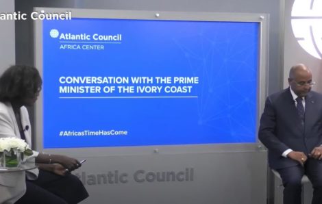 Conversation with Mr. Patrick Achi, the Prime Minister for the Ivory Coast (Atlantic ouncil, Africa Center).