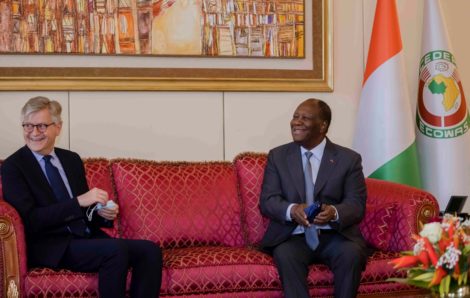 Le Chef de l’Etat a eu un entretien avec le Secrétaire Général Adjoint des Nations Unies aux Opérations de maintien de la paix.