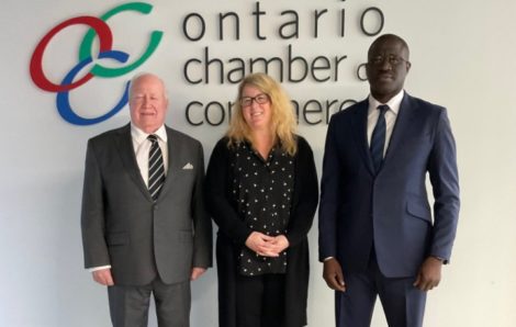 Côte d&rsquo;Ivoire – Canada : Rencontres très prometteuses de l&rsquo;Ambassadeur Bafetigué Ouattara dans la province de l&rsquo;Ontario.