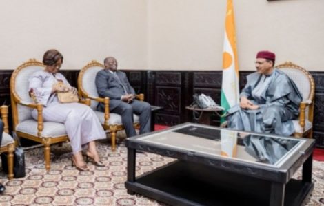 Coopération : Tiémoko Meyliet Koné échange avec Mohamed Bazoum.