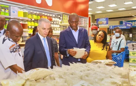 Cherté de la vie : le ministre du Commerce et de l&rsquo;Industrie, Souleymane Diarrassouba en inspection.