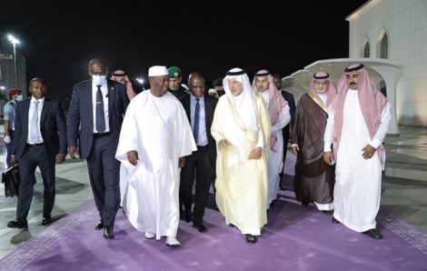 Arrivée du Président de la République, S.E.M. Alassane Ouattara, en Arabie Saoudite.