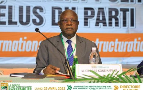 Côte d’Ivoire : restructuration du RHDP avec 345 départements politiques.