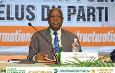Côte d&rsquo;Ivoire : restructuration du RHDP avec 345 départements politiques.