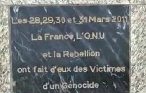 Stèle de Duékoué : La grosse manipulation de Gbagbo.