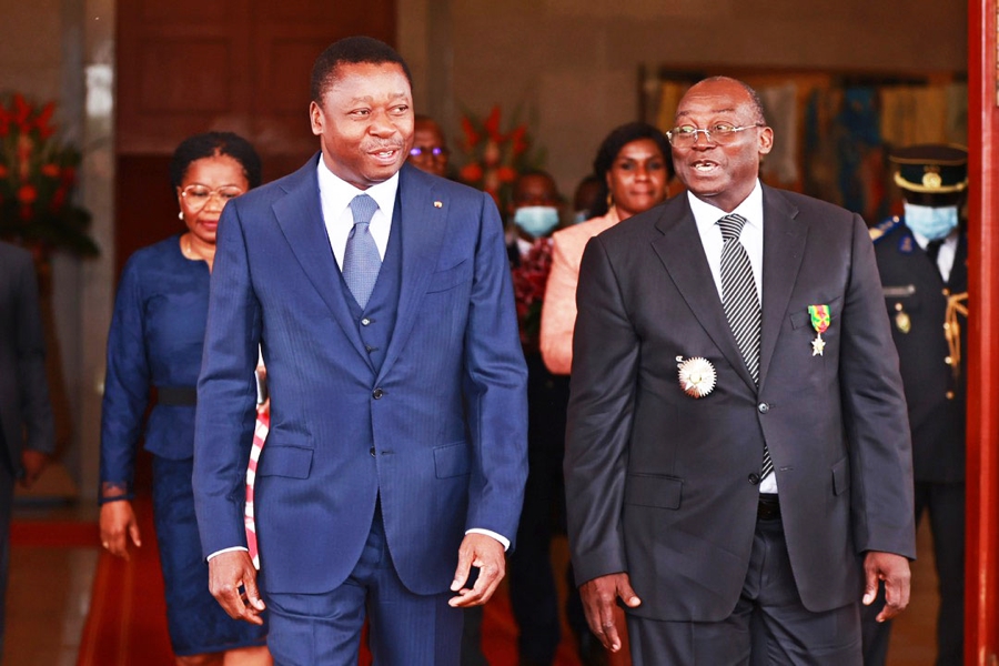 Distinctions au Togo : Tiémoko Meyliet Koné fait Grand Officier de l’Ordre du Mono.