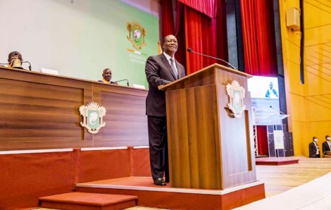 Message sur l’état de la Nation : Alassane Ouattara présente une Côte d’Ivoire solide et prospère.
