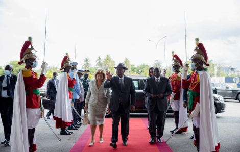 Le Président de la République, Alassane Ouattara, a quitté Abidjan, pour la France (14/05/2022).