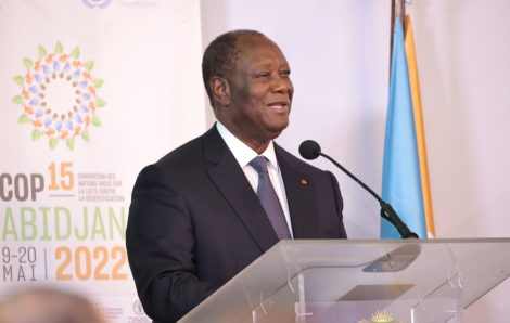COP15 : ouverture à Abidjan du Sommet des chefs d’Etat et de gouvernement.