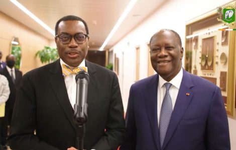 La BAD annonce 10.000 milliards de fcfa pour le Corridor Abidjan-Lagos et l’initiative Abidjan Legacy.