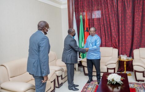 Coopération : Tiémoko Meyliet Koné reçu par le Président Umaru Embalo Sissoko président de la Guinée-Bissau..
