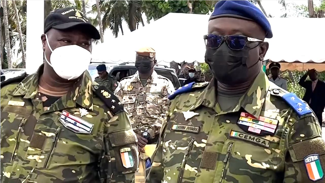 Visite des unités des forces armées de Côte d'Ivoire_SanPedro_Tene_2022_4