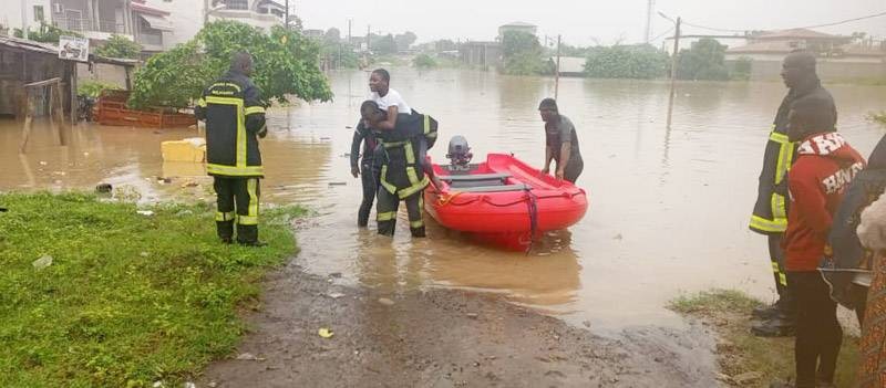 Pluie du 21 juin 2022 : Les sapeurs-pompiers annoncent déjà 4 morts.