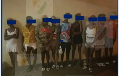 Prostitution à Marcory : La police rafle 110 filles de joie et 23 garçons.