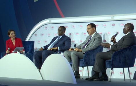 8ème Africa CEO Forum : le Chef de l’Etat assiste à un panel présidentiel.