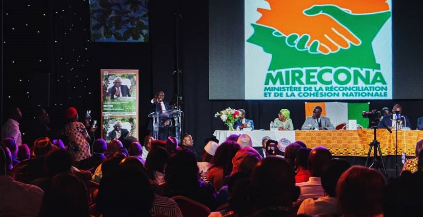 Échanges avec la diaspora ivoirienne à Paris sur la réconciliation- Voici l’intégralité du mémorable message que le ministre Kouadio Konan Bertin a livré.