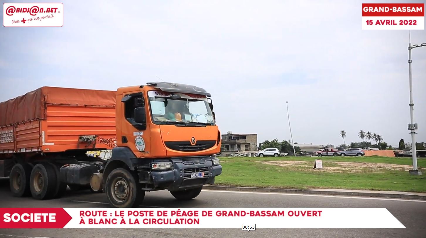 Péage de l’autoroute de Grand-Bassam s’ouvre le 24 juin_2022_5