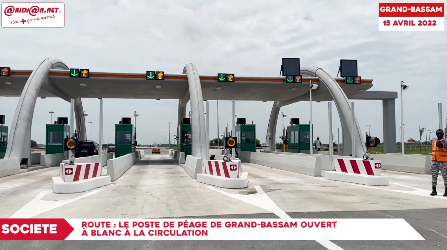 Péage de l’autoroute de Grand-Bassam s’ouvre le 24 juin_2022_9