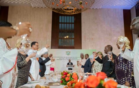 Dîner à l’honneur du Président nigérien Mohamed Bazoum : l’intégralité du discours du Président Alassane Ouattara.