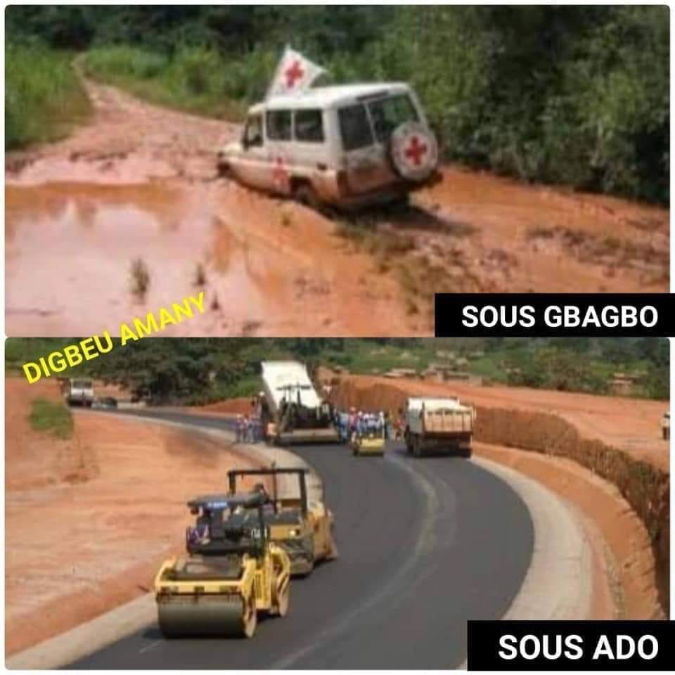 Après 9 ans de pouvoir de Gbagbo : Comment les routes ont été refondées. (4 décembre 2009 | Le Mandat).