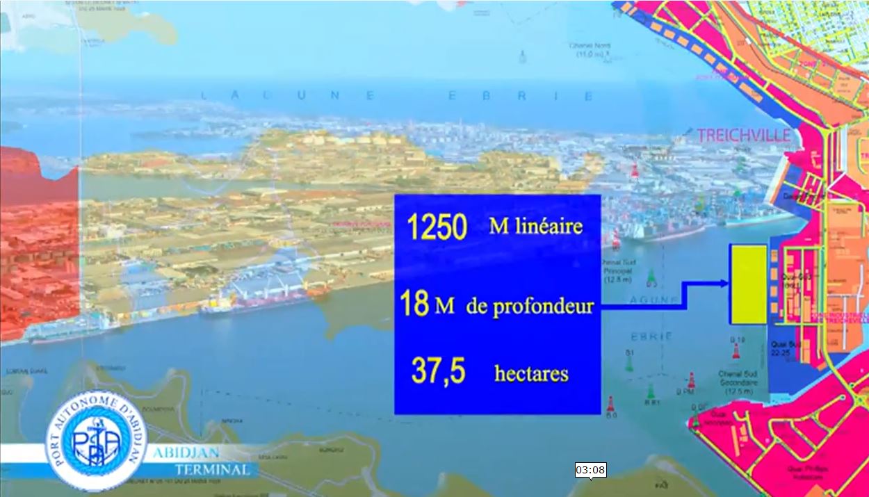 Abidjan se dote d’un deuxième terminal à conteneurs (TC2).