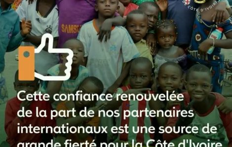 En vue de poursuivre et consolider la dynamique de croissance de notre pays (SEM Alassane Ouattara).