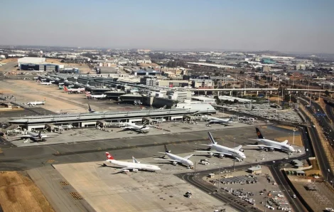 Premier vol effectué pour Air Côte d’Ivoire à destination de l’Afrique du Sud.