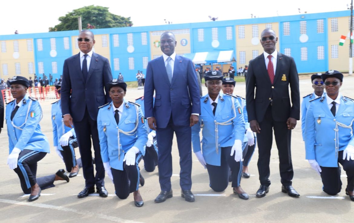 Ecole de police d’Abidjan : Plus de 90 élèves commissaires de police aptes à servir.