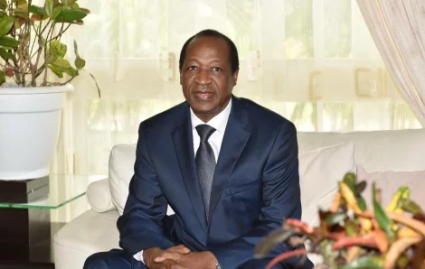 Burkina Faso : l’ancien président Blaise Compaoré est de retour à Ouagadougou.