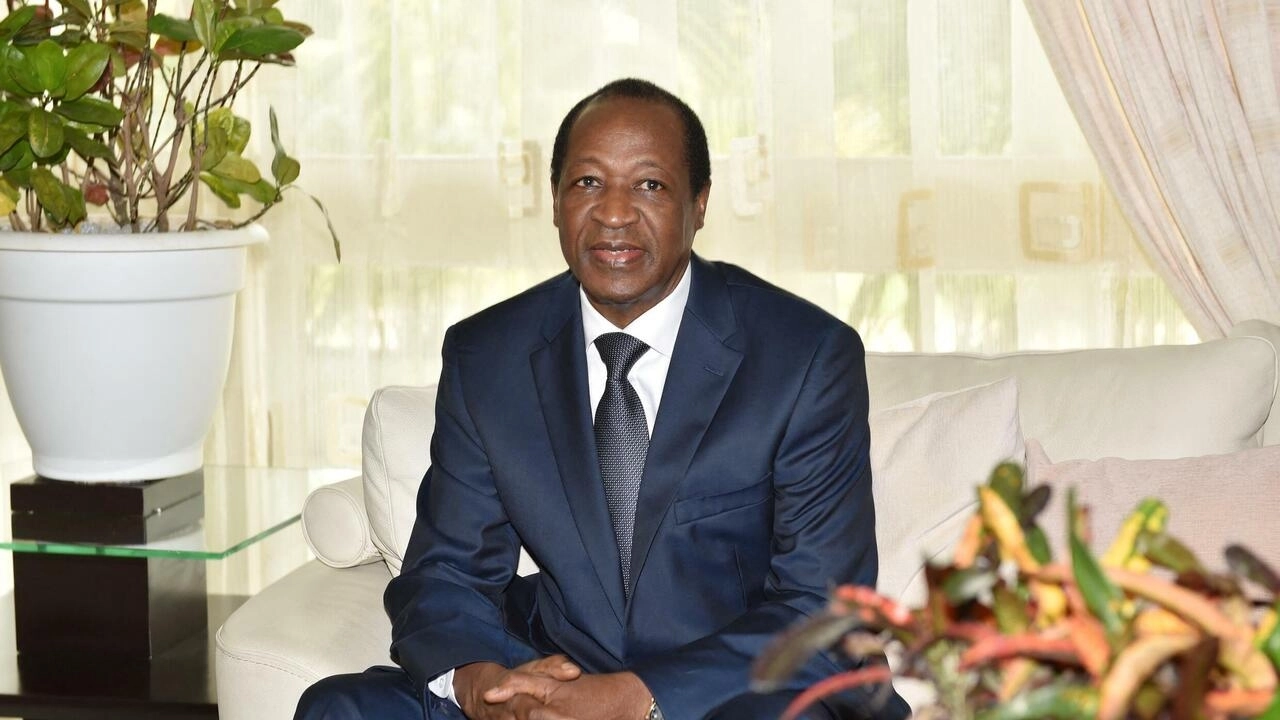 Burkina Faso : l’ancien président Blaise Compaoré est de retour à Ouagadougou.