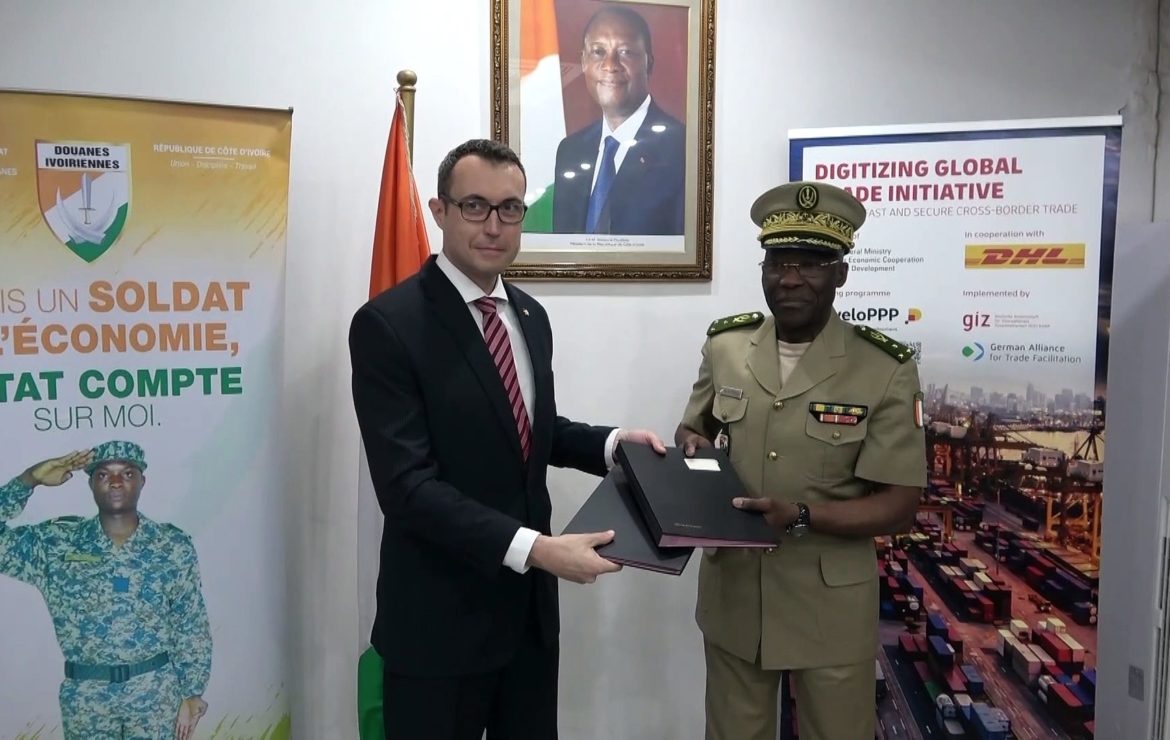 Douanes ivoiriennes : la coopération allemande appuie la digitalisation des procédures de dédouanement.