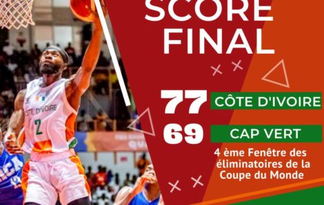 Basketball : La Côte d’Ivoire bat le Cap-Vert et se qualifie pour la Coupe du monde 2023.