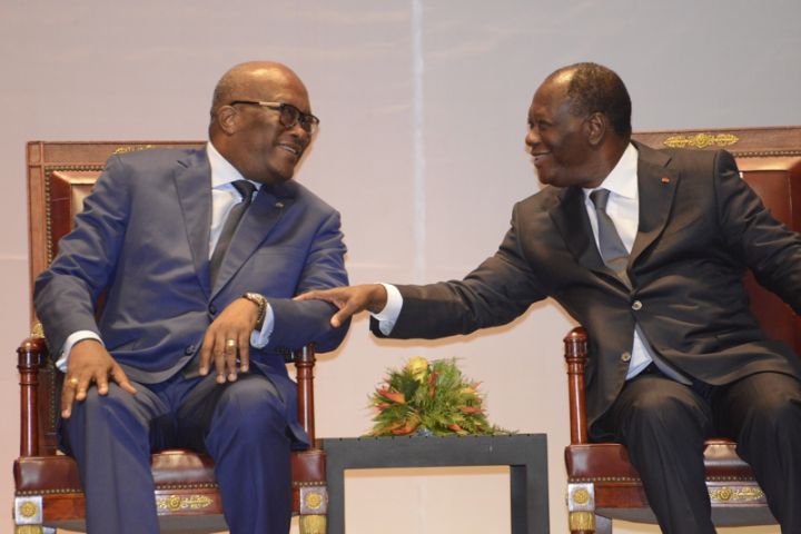 Burkina Faso : rencontre privée entre Kaboré et Ouattara à Abidjan.