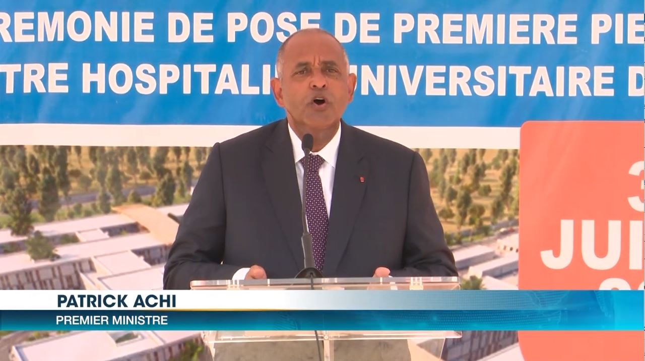 Premier Ministre, Patrick Achi lance les travaux du CHU d’Abobo_30072023_24