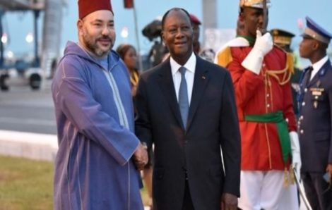 Mohammed VI félicite Alassane Ouattara à l’occasion de la fête nationale en Côte d’Ivoire.