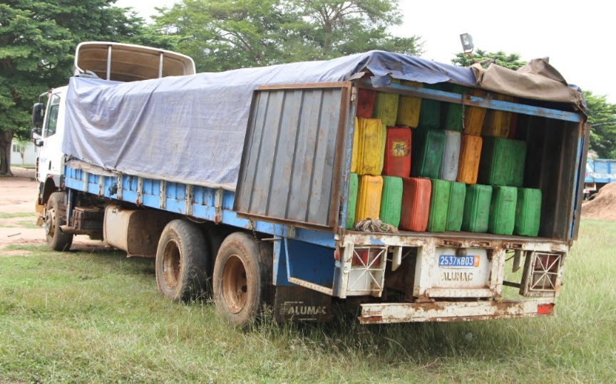 Plus de 30 000 litres de gasoil saisis à la frontière ivoiro-ghanéenne.