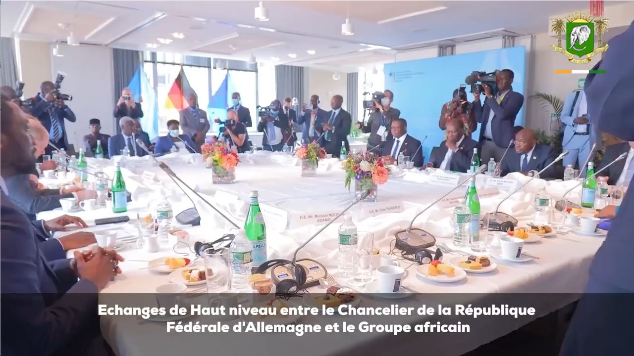 Rencontre de haut niveau entre le Chancelier allemand et les Chefs d’Etat africains.