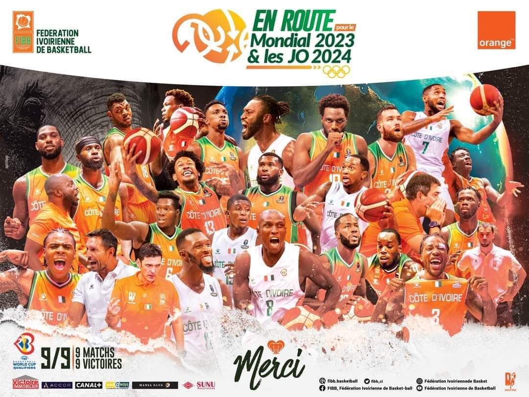 Basketball/Coupe monde 2023 : Alassane Ouattara félicite les Éléphants pour leur brillante qualification.