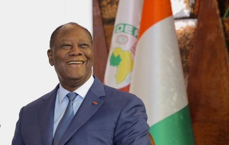 Le Président de la République SEM Alassane Ouattara félicite le nouveau roi d’Angleterre pour sa proclamation.