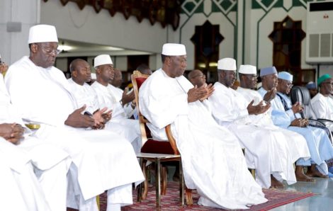 Le Président Alassane Ouattara a pris part, à la Grande Mosquée de la Riviera-Golf, à la célébration du Maouloud.